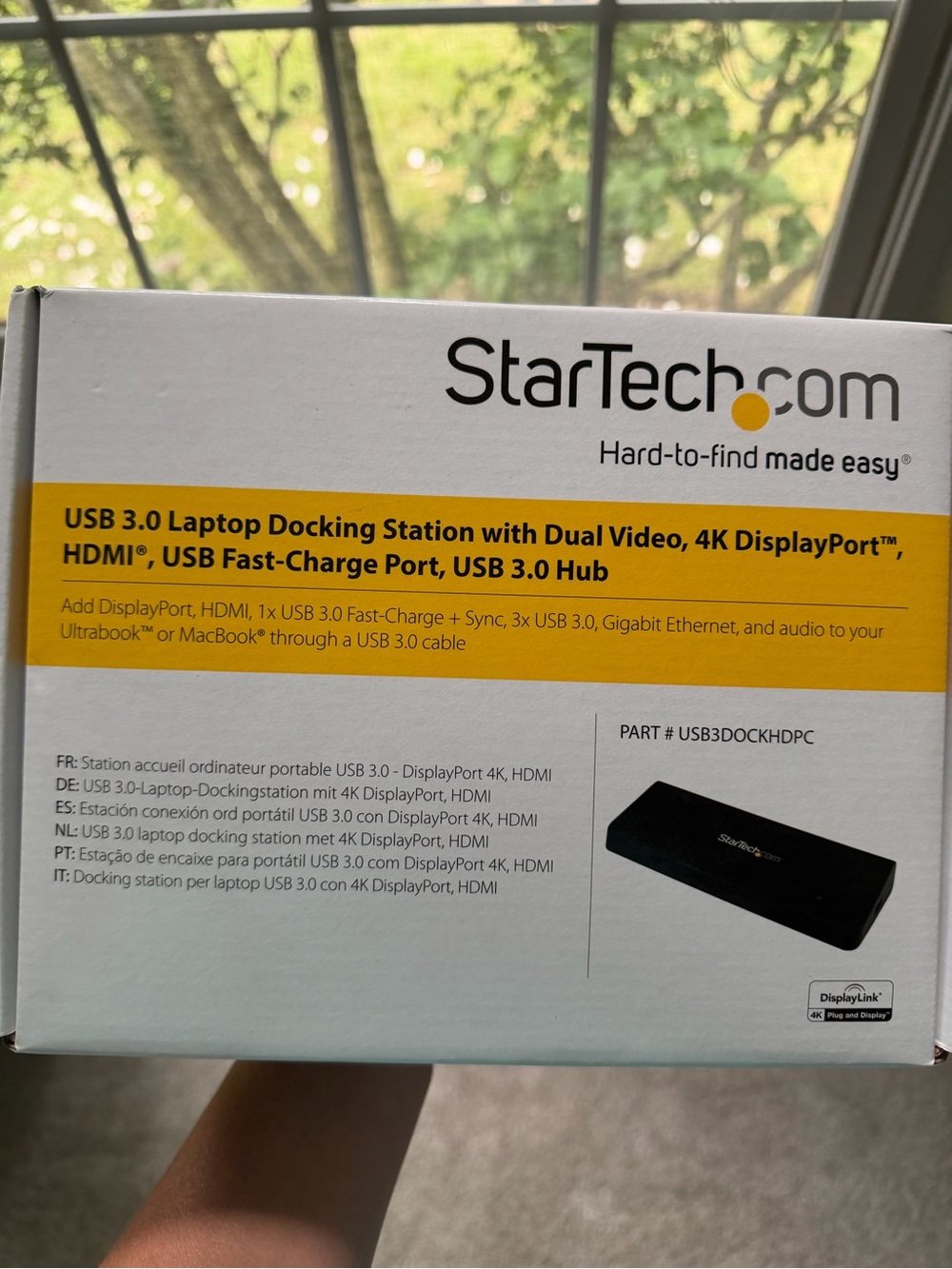 USB 3.0 Laptop Docking Station – Black